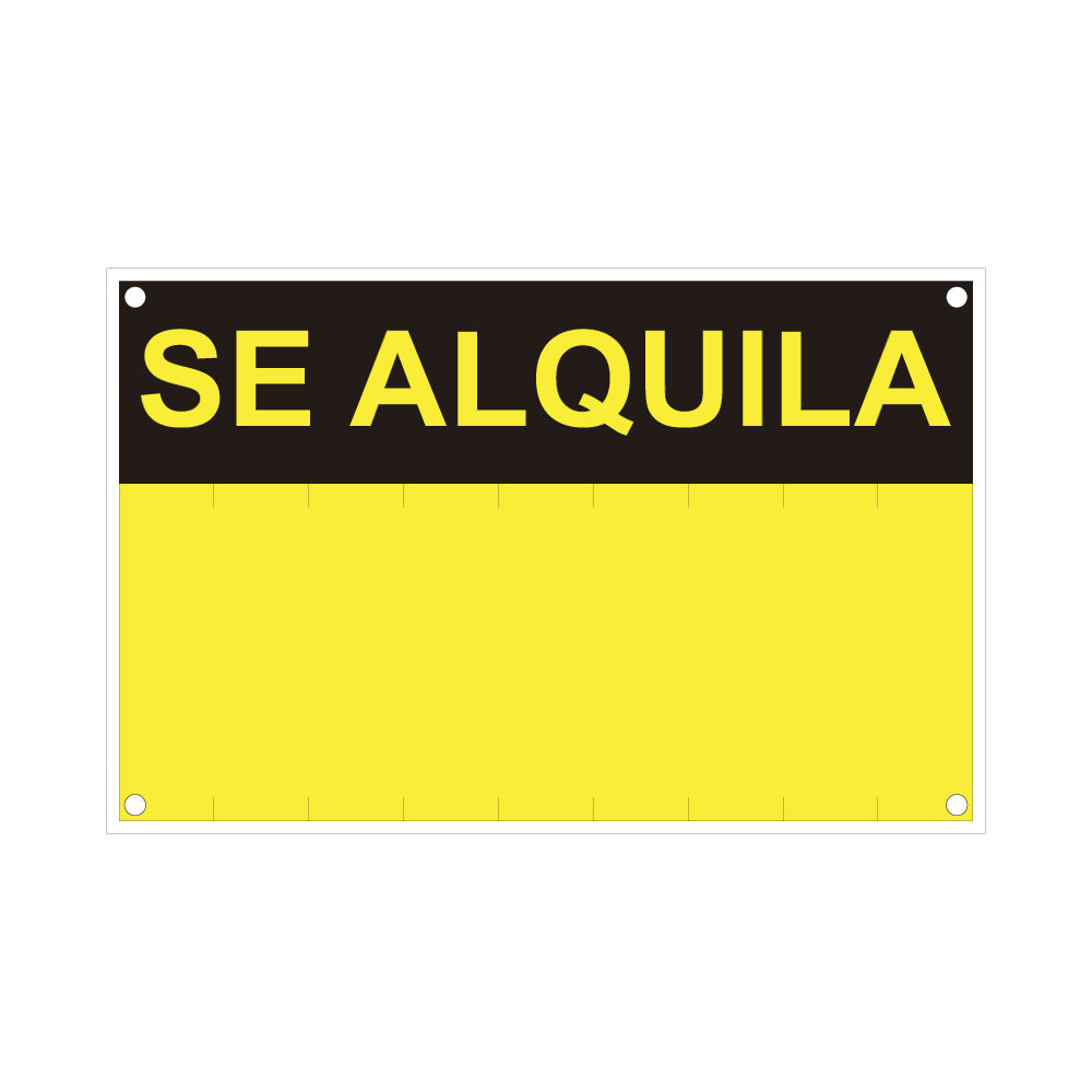 Placa "se alquila" (pvc 0,4mm) 45x70cm normaluz_0