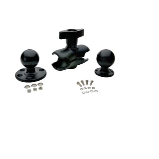 RAM MOUNT KIT, ROUND BASE, SHORT ARM, 5 inches (128mm), BALL FOR (VM1001BRKTKIT)_0