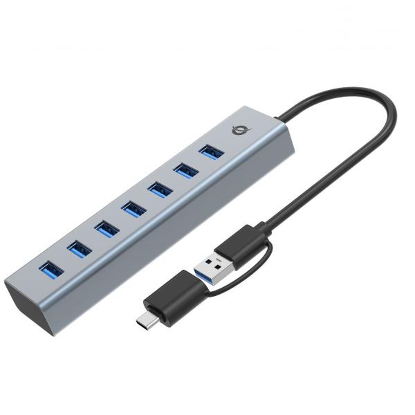 HUB USB 3.0 7 PORTE, 5Gbps, USB-A x 7_0
