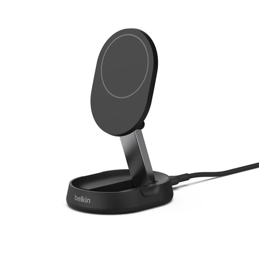 SUPPORTO PER RICARICA WIRELESS QI2 CONVERTIBILE 15W SENZA ALIMENTATORE -NERO_0