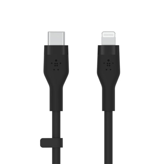 CAVO IN SILICONE DA USB-C A LIGHTNING 3M - NERO_0