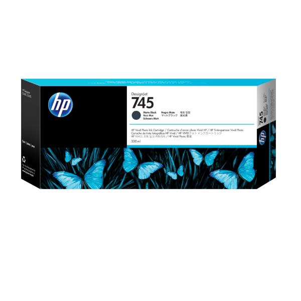 745 Cartuccia inchiostro HP 745 da 300 ml Nero Opaco_0