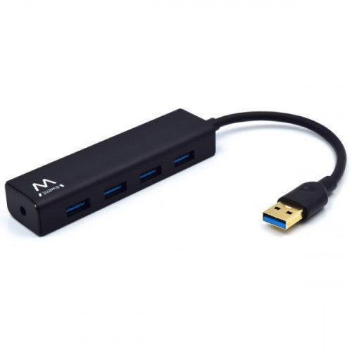 Ewent EW1136 hub de interfaz USB 3.2 Gen 1 (3.1 Gen 1) Type-A 480 Mbit/s Negro_1