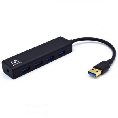 Ewent EW1136 hub de interfaz USB 3.2 Gen 1 (3.1 Gen 1) Type-A 480 Mbit/s Negro_1