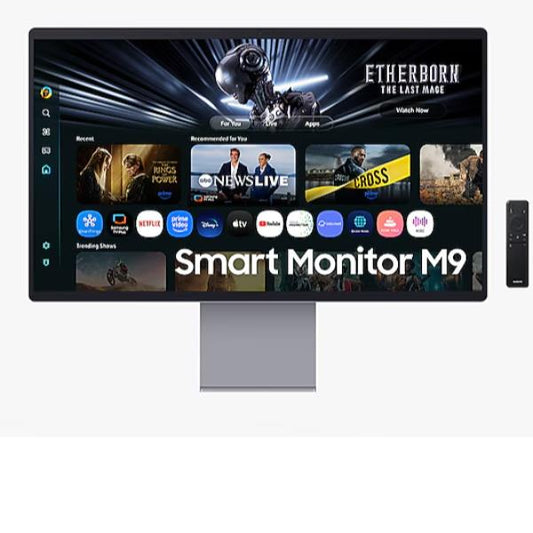 Smart Monitor Samsung / UHD QD-OLED / Preto / S32FM900_0