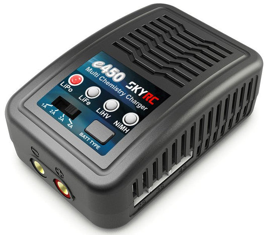Charger SkyRC e450 2-4S / 6-8S LiPo / LiFe / LiHV / NiMH_0