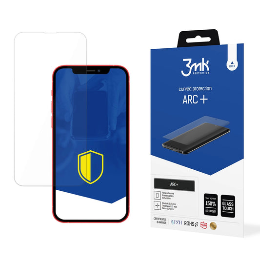 Ultra-thin screen protector for iPhone 13 from the 3mk ARC+ series_0