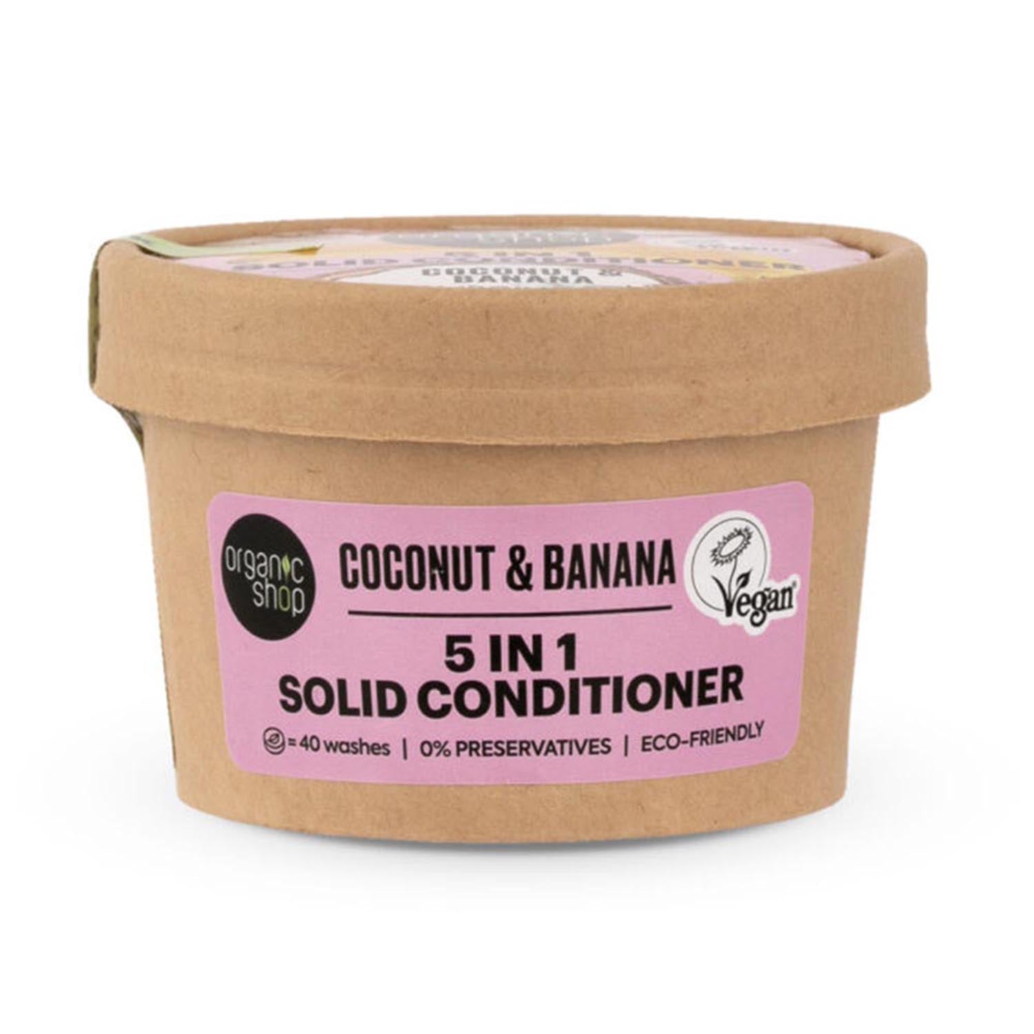 Acondicionador Natura Siberica / Coco & Banana / 5 em 1 / 60gr_0