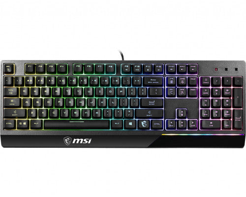 MSI Vigor GK30 teclado USB QWERTY EspaÃ±ol Negro_0
