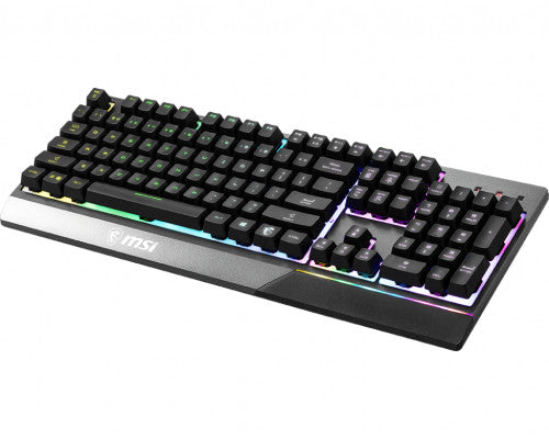 MSI Vigor GK30 teclado USB QWERTY EspaÃ±ol Negro_2