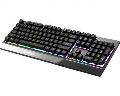 MSI Vigor GK30 teclado USB QWERTY EspaÃ±ol Negro_2