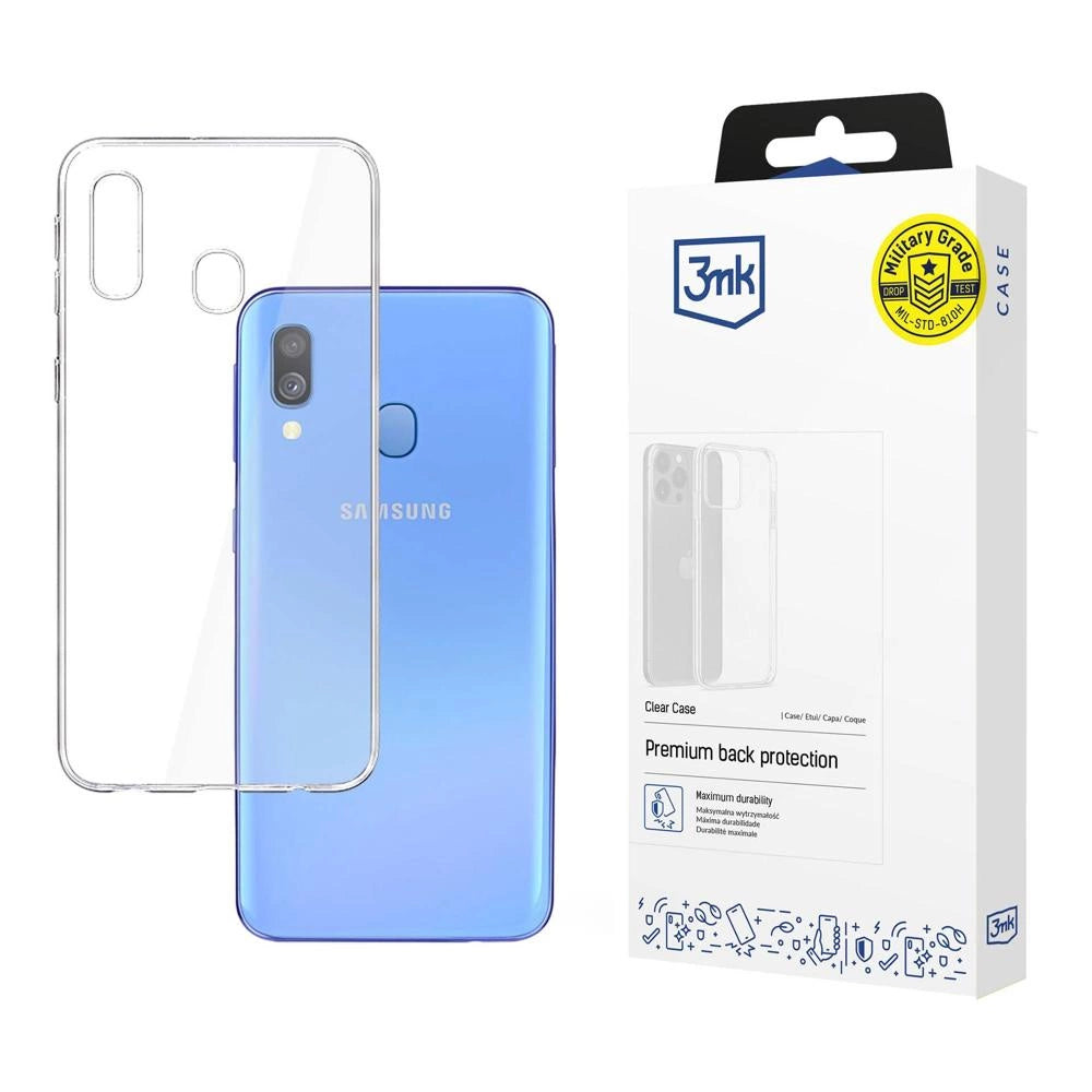 Samsung Galaxy A40 - 3mk Clear Case_0