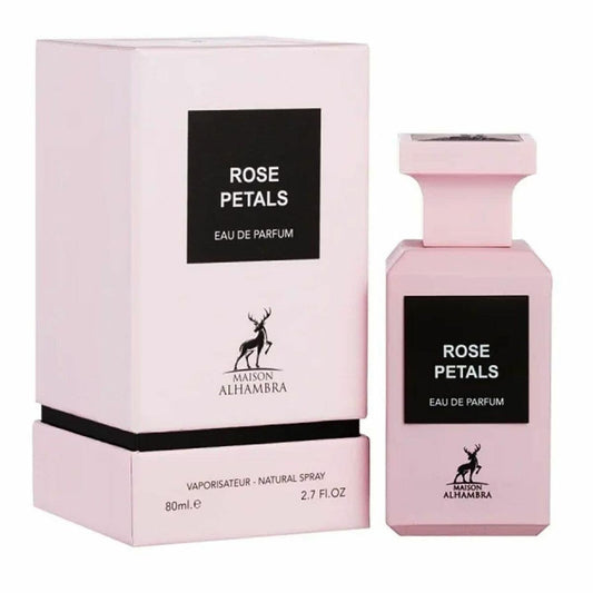 MAISON ALHAMBRA ROSE PETALS EAU DE PARFUM 80ML VAPORIZADOR_0
