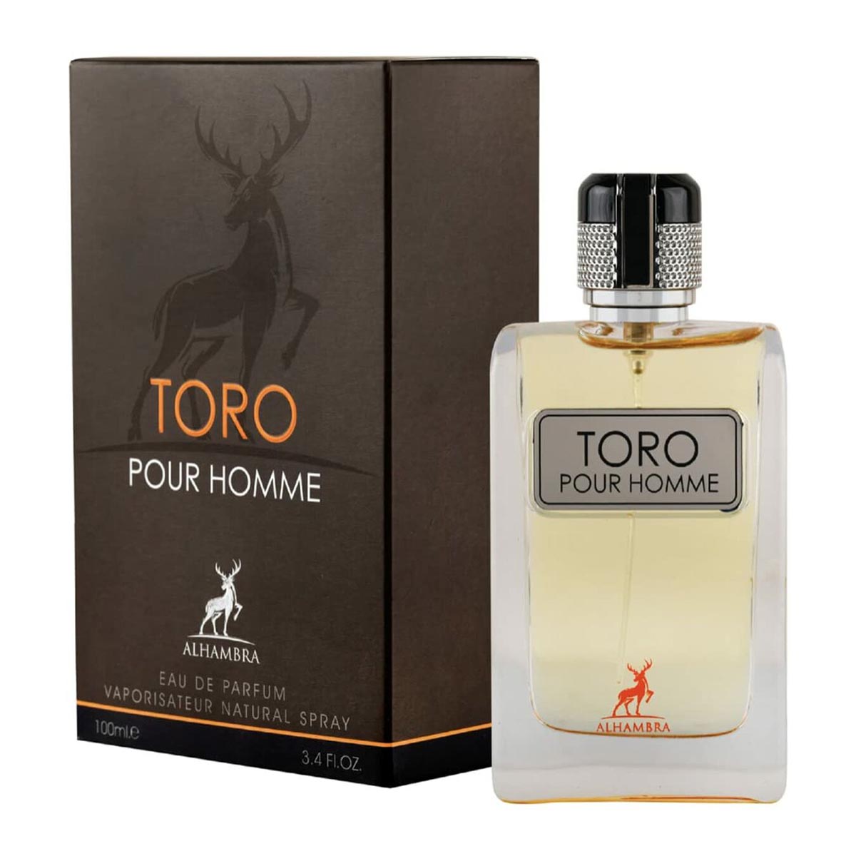Perfume Lattafa / 100ml / Vaporizador / Maison Alhambra Toro Pour Homme_0