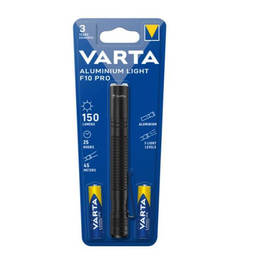 Lanterna VARTA Aluminium Light F10 Pro / Preto_0