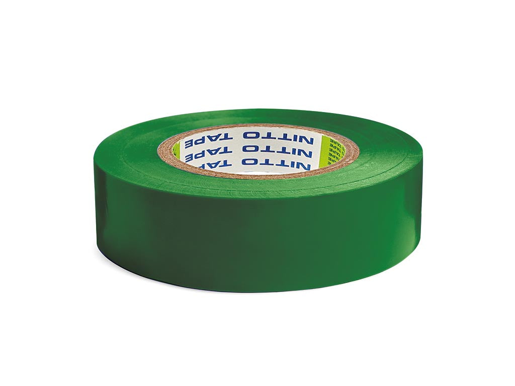 NITTO - FITA DE ISOLAMENTO - VERDE - 19 mm x 20 m_0