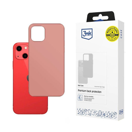 Case for iPhone 13 mini series 3mk Matt Case - pink_0
