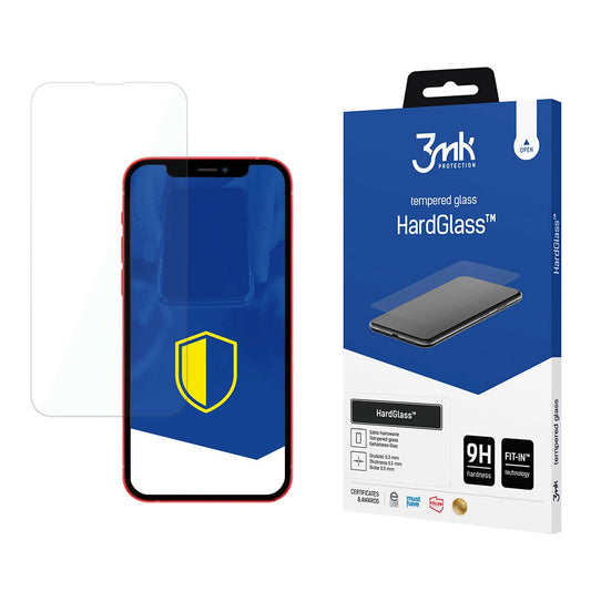 Tempered glass for iPhone 13 9H from the 3mk HardGlass series_0