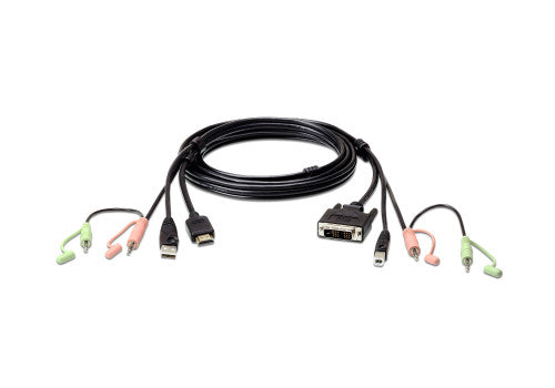 Aten 2L-7D02DH adaptador de cable HDMI DVI-D Negro_0