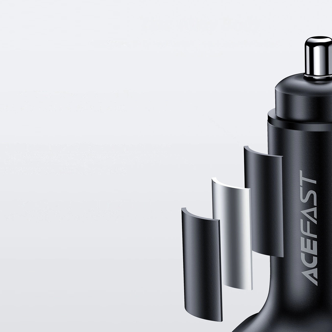 Acefast car charger 101W 2x USB Type C / USB, PPS, Power Delivery, Quick Charge 4.0, AFC, FCP black (B5)_12