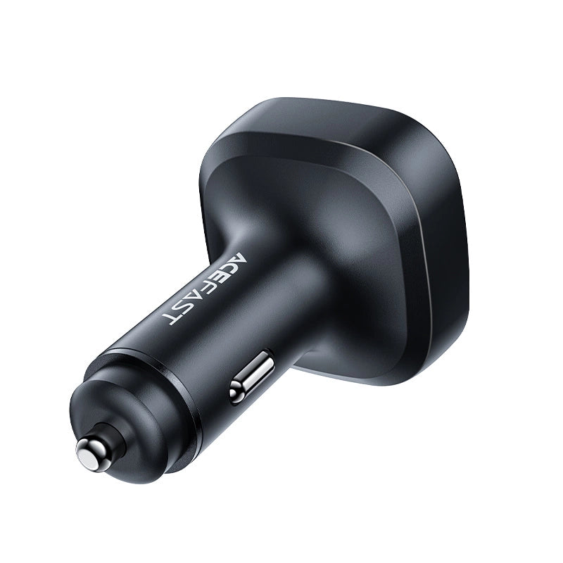 Acefast car charger 101W 2x USB Type C / USB, PPS, Power Delivery, Quick Charge 4.0, AFC, FCP black (B5)_2