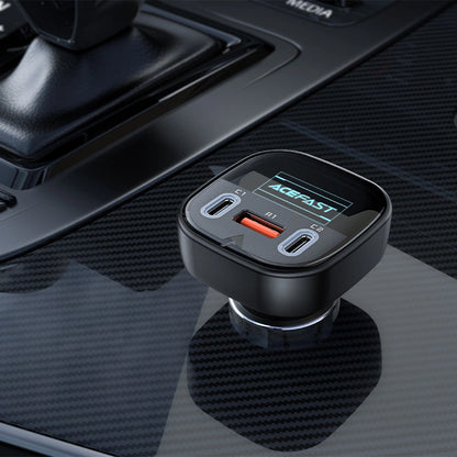 Acefast car charger 101W 2x USB Type C / USB, PPS, Power Delivery, Quick Charge 4.0, AFC, FCP black (B5)_6