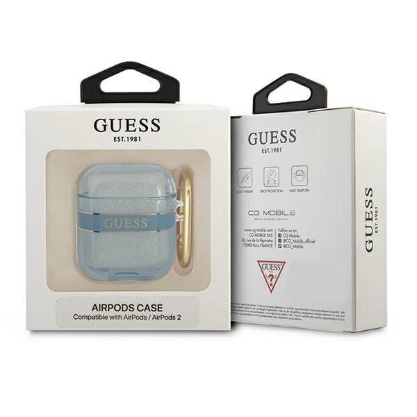 Guess GUA2HHTSB AirPods cover blue/blue Strap Collection_2