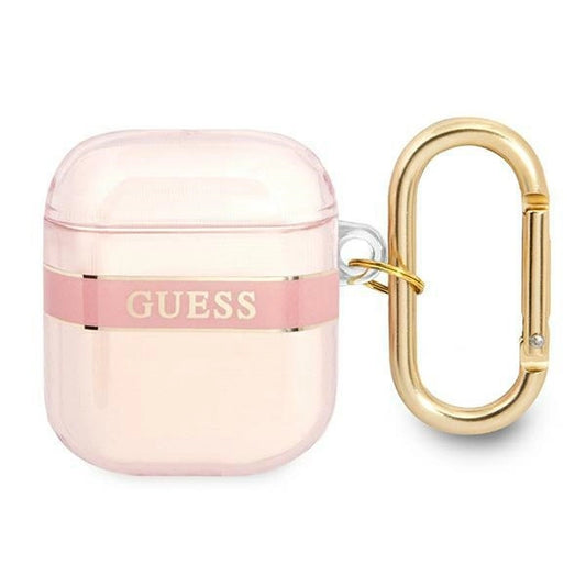 Guess GUA2HHTSP AirPods cover pink/pink Strap Collection_0