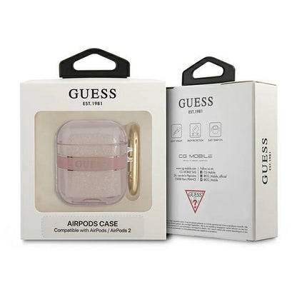 Guess GUA2HHTSP AirPods cover pink/pink Strap Collection_2