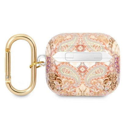 Guess GUA3HHFLD AirPods 3 cover gold/gold Paisley Strap Collection_1