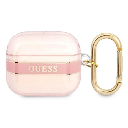 Guess GUA3HHTSP AirPods 3 cover pink/pink Strap Collection_0