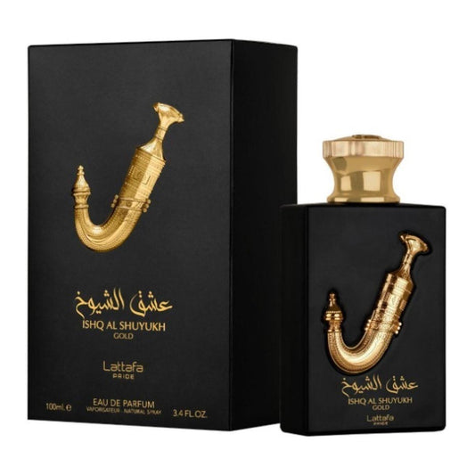 Perfume LATTAFA ISHQ AL SHUYUKH GOLD / 100ml / Vaporizador_0