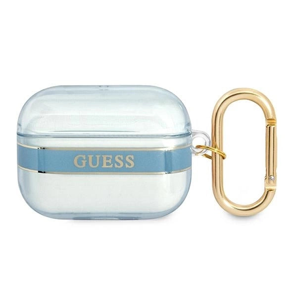 Guess GUAPHHTSB AirPods Pro cover blue/blue Strap Collection_0
