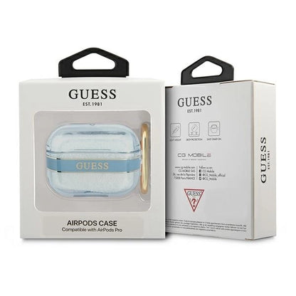 Guess GUAPHHTSB AirPods Pro cover blue/blue Strap Collection_2