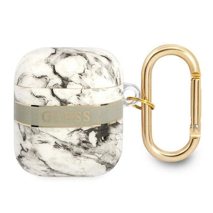 Guess GUA2HCHMAG AirPods cover grey/grey Marble Strap Collection_0