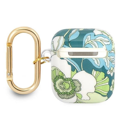 Guess GUA2HHFLN AirPods cover green/green Flower Strap Collection_1
