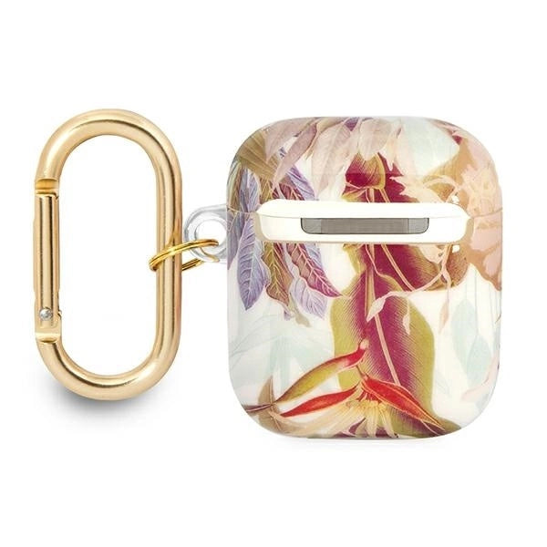 Guess GUA2HHFLU AirPods cover purple/purple Flower Strap Collection_1