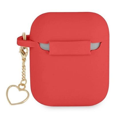 Guess GUA2LSCHSR AirPods cover red/red Silicone Charm Heart Collection_1