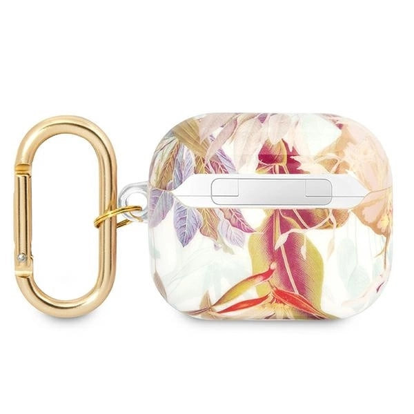 Guess GUA3HHFLU AirPods 3 cover purple/purple Flower Strap Collection_1
