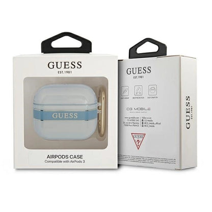 Guess GUA3HHTSB AirPods 3 cover blue/blue Strap Collection_2