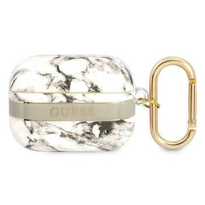 Guess GUAPHCHMAG AirPods Pro cover grey/grey Marble Strap Collection_0
