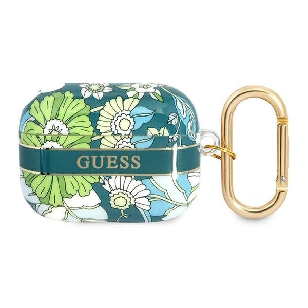 Guess GUAPHHFLN AirPods Pro cover green/green Flower Strap Collection_0
