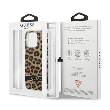 Guess GUHCP13LHSLEOW iPhone 13 Pro / 13 6.1" brown/brown hardcase Leopard_7