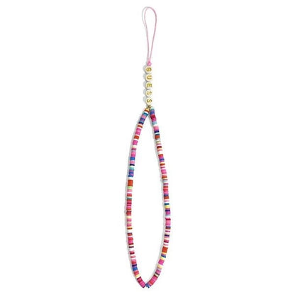 Guess pendant GUSTGMPP Phone Strap multicolor pink/multicolor pink Heishi Beads_1