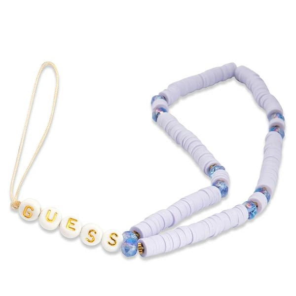 Guess pendant GUSTPEARU Phone Strap lilac/lilac Heishi Beads_0