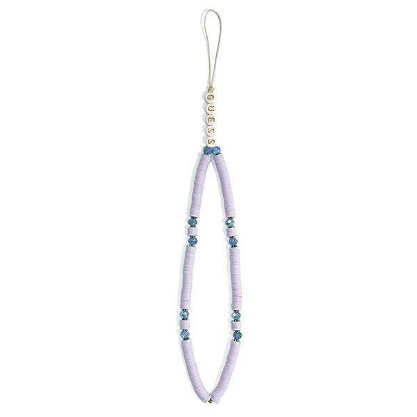 Guess pendant GUSTPEARU Phone Strap lilac/lilac Heishi Beads_1