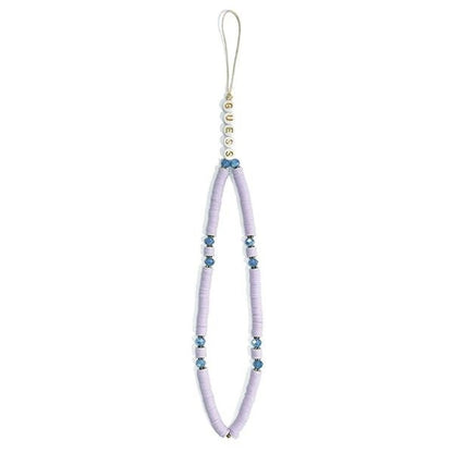 Guess pendant GUSTPEARU Phone Strap lilac/lilac Heishi Beads_1