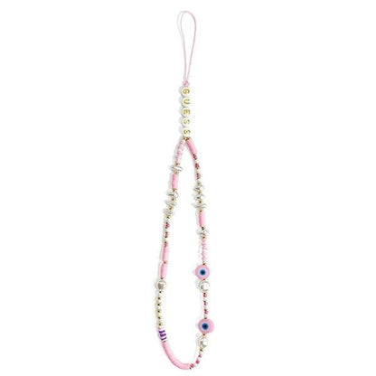 Guess pendant GUSTSHPP Phone Strap pink/pink Beads Shell_1