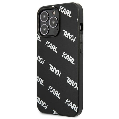 Karl Lagerfeld KLHCP13LPULMBK3 iPhone 13 Pro / 13 6,1" hardcase czarny/black Allover_1