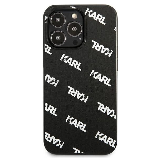 Karl Lagerfeld KLHCP13LPULMBK3 iPhone 13 Pro / 13 6,1" hardcase czarny/black Allover_2